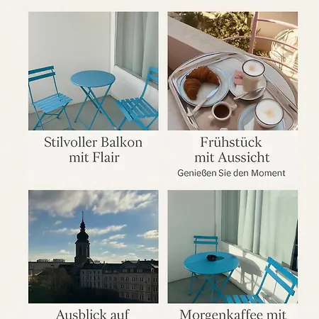 Design Mit Balkon 15 Min Airport Apartamento